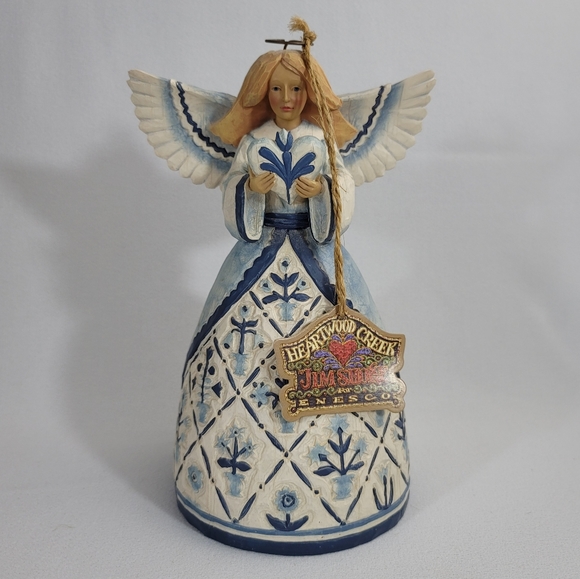 Jim Shore 114404 But The Plans Of The Lord Stand Firm Resin Angel Psalms 33:11 - Picture 13 of 13